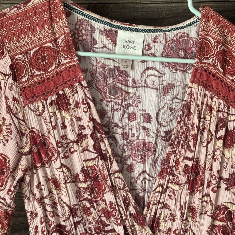Knox Rose Floral Boho Dress
